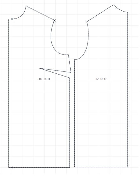 Основа рубашки